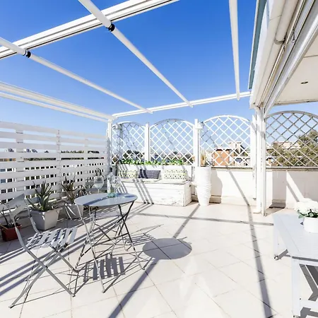 Hostly-salotti Terrace Suite-20min To Vatican Apartment
