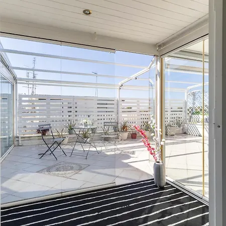Hostly-salotti Terrace Suite-20min To Vatican Apartment